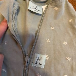 Ergo pouch green 0.2 tog excellent like new condition barely worn size 0